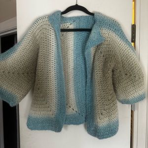 Original handmade crocheted sweater